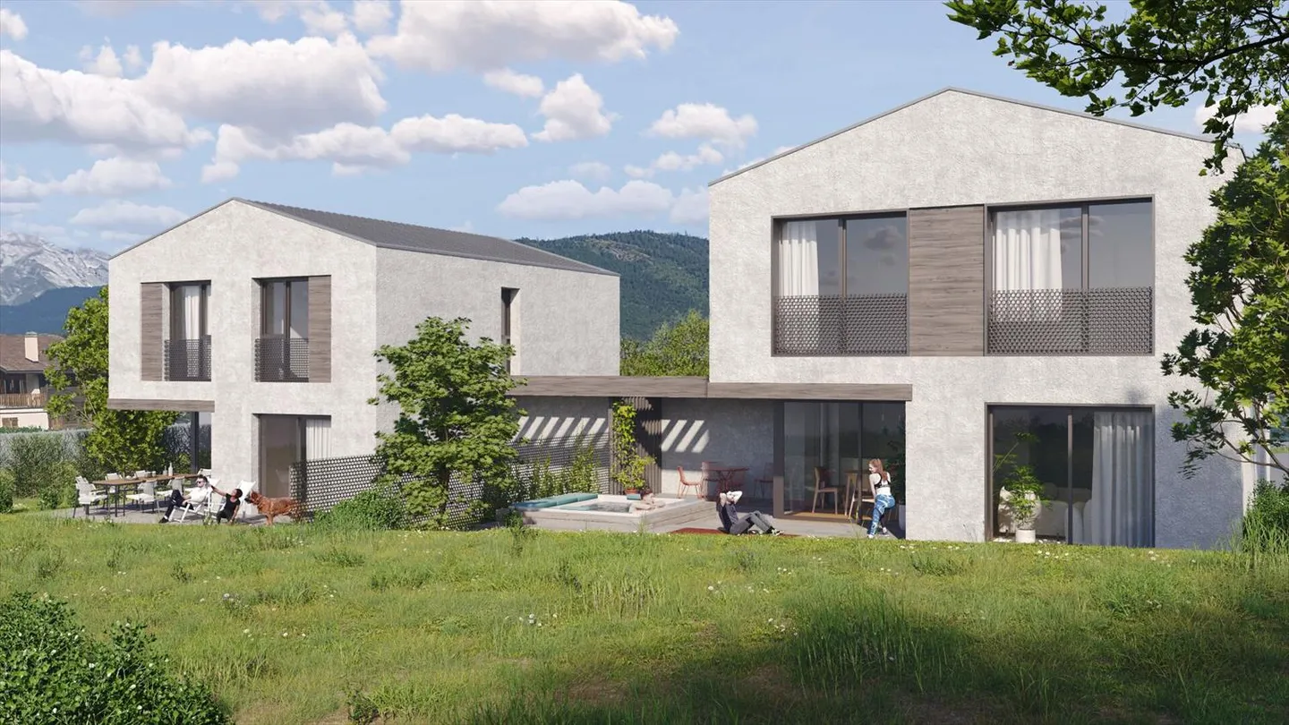 Villa moderna a Grône - Foto 1 di 7