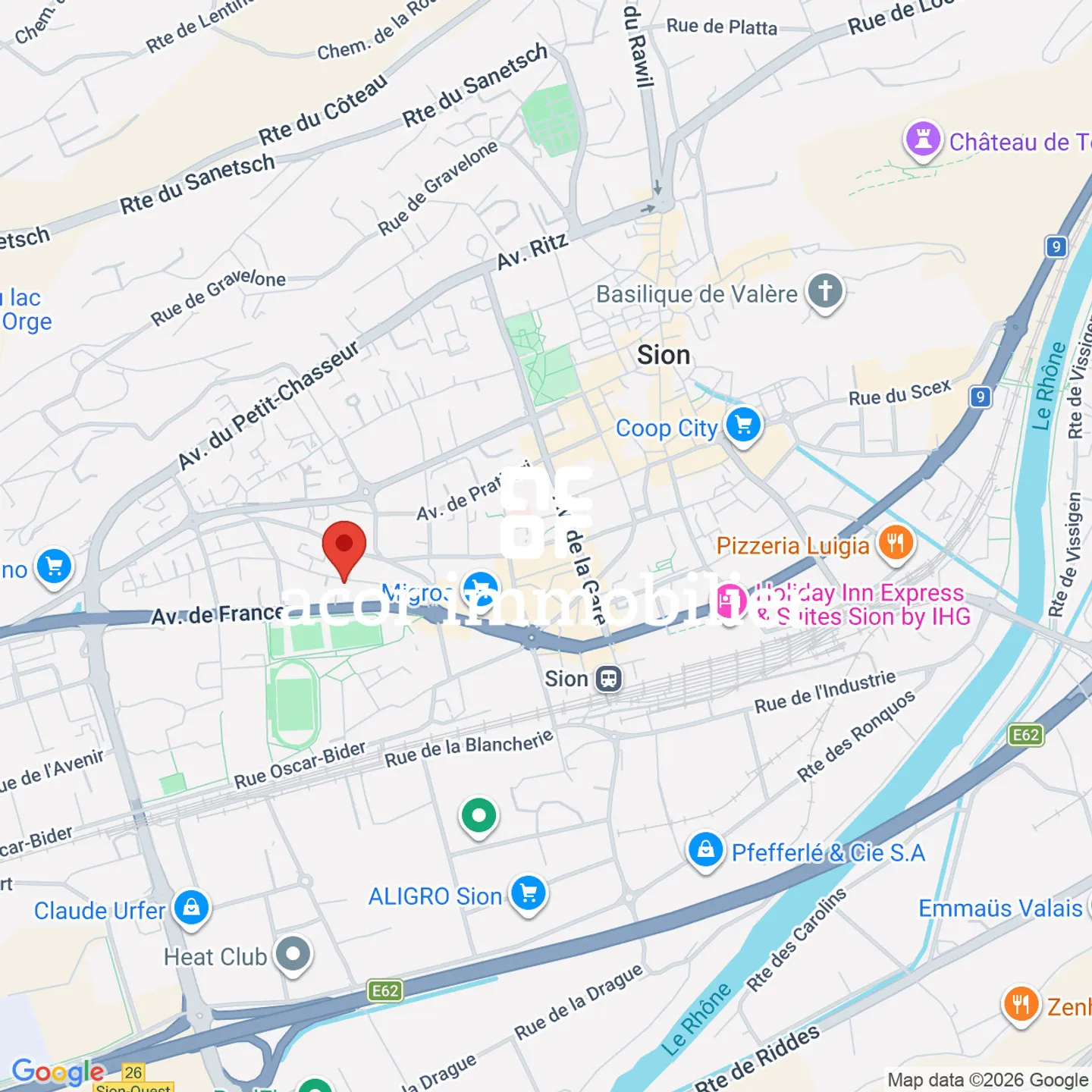 CENTRO SION – 4,5 STANZE DI 201 M² – GIARDINO DI 106 M² - TERRAZZE - SUD - Foto 6 di 6