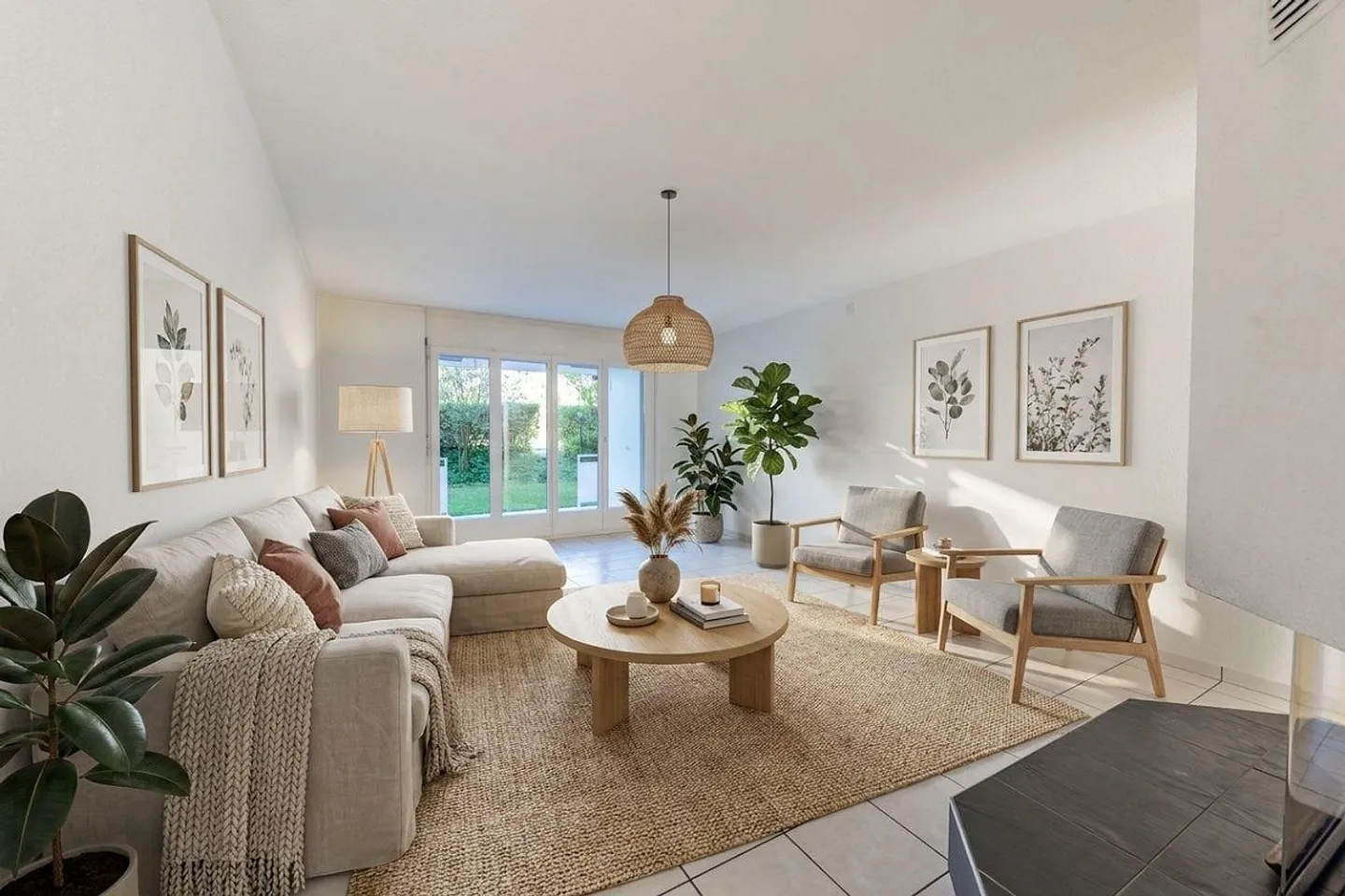 Attractive Garden Apartment with Fireplace and Private Garden Area - Photo 1 of 13