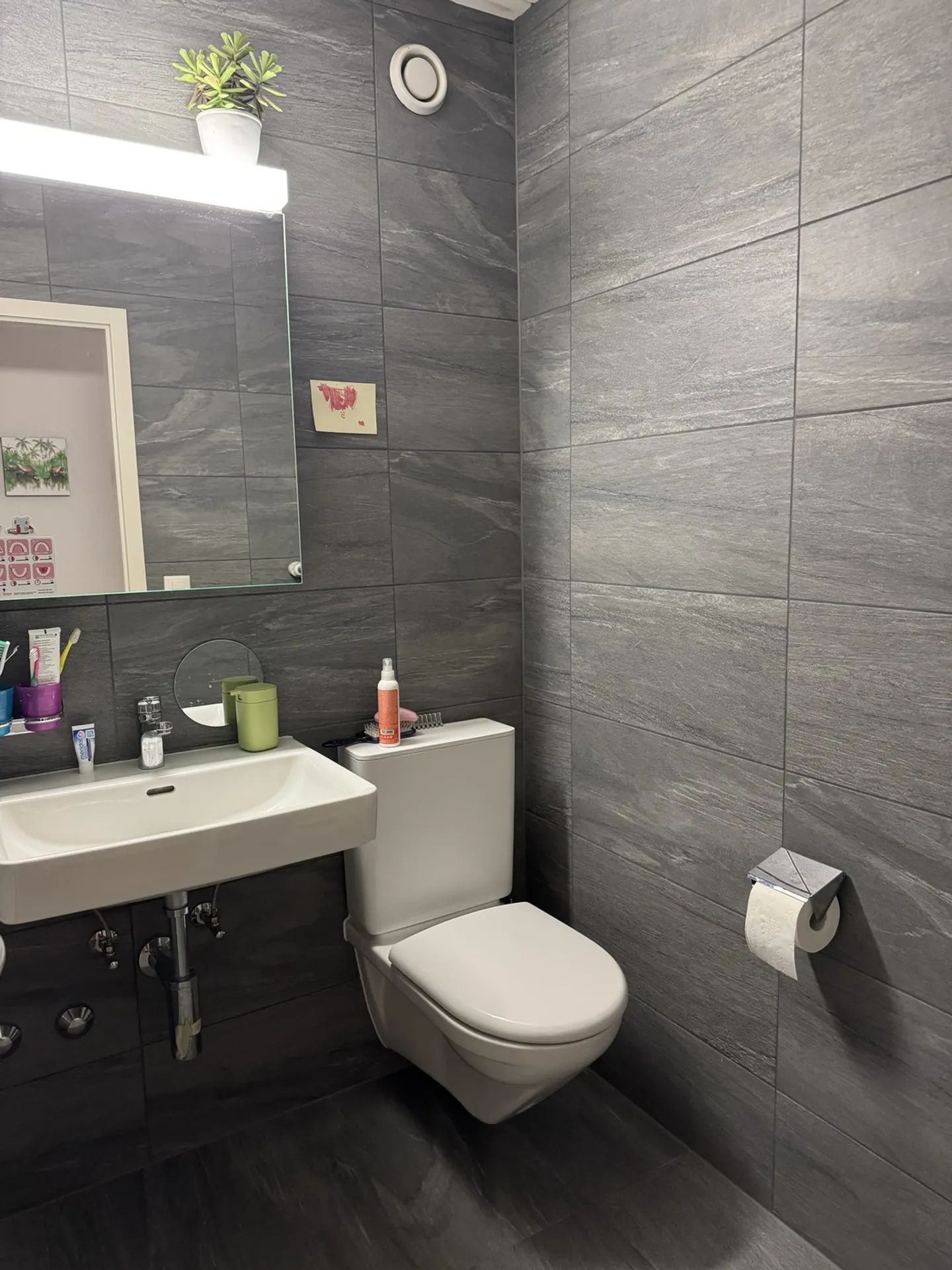 Partially renovated 4.5-room apartment in a renovated farmhouse - Photo 9 of 13