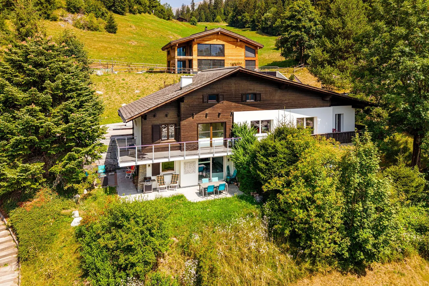 Laax Casa Anita la tua seconda casa in montagna-5,5 stanze/1/2 casa a schiera - Foto 1 di 30