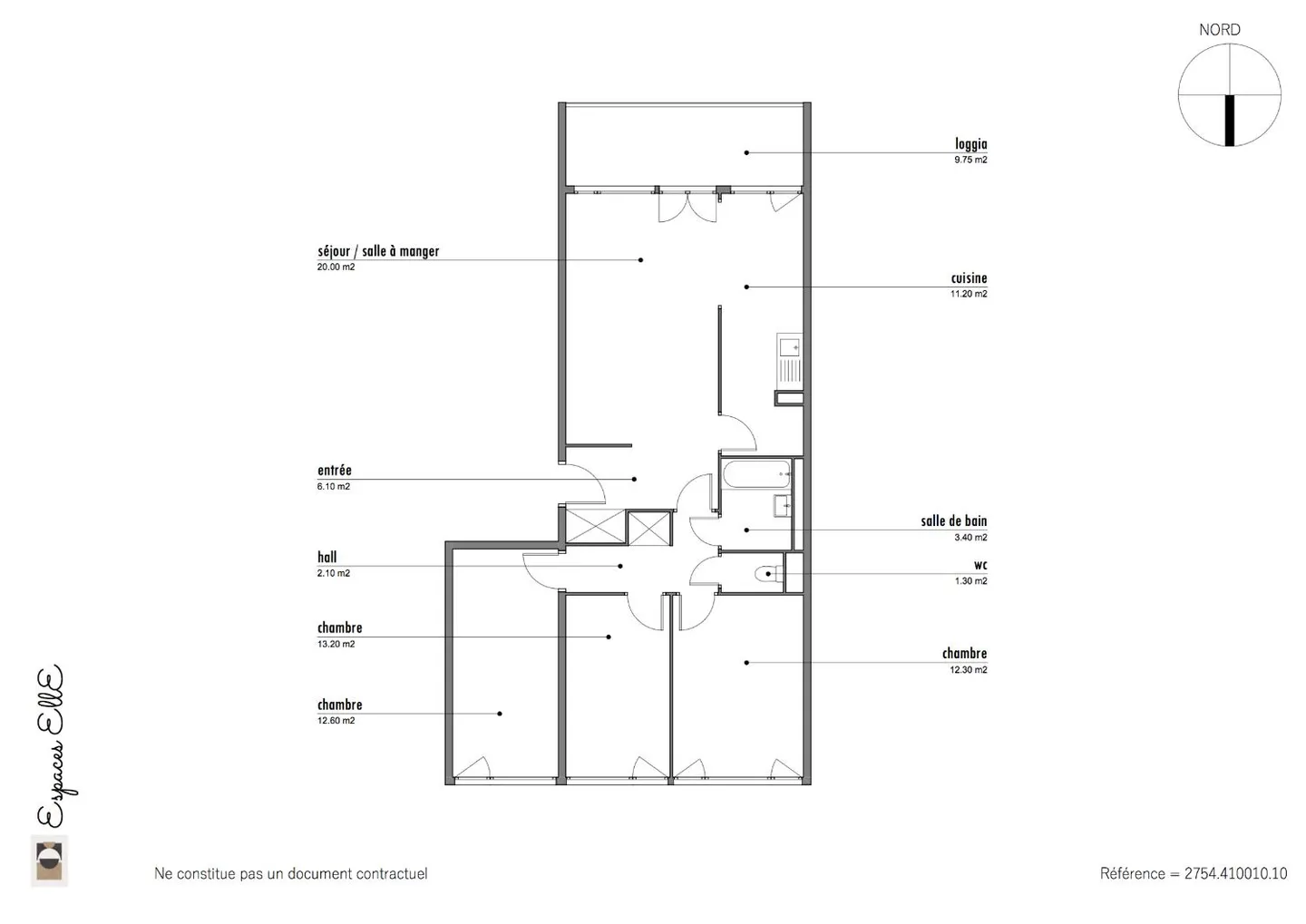 5-Zimmer-Wohnung - Foto 4 von 4