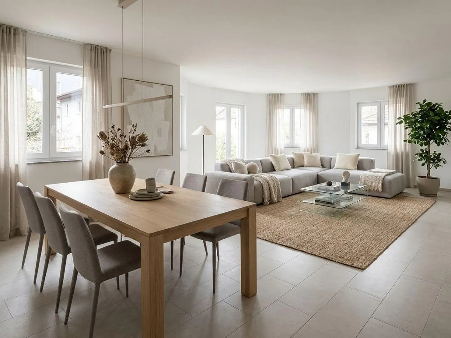 Maison individuelle avec 6,5 pièces, terrasses et jardin à Claro - Photo 5 sur 13