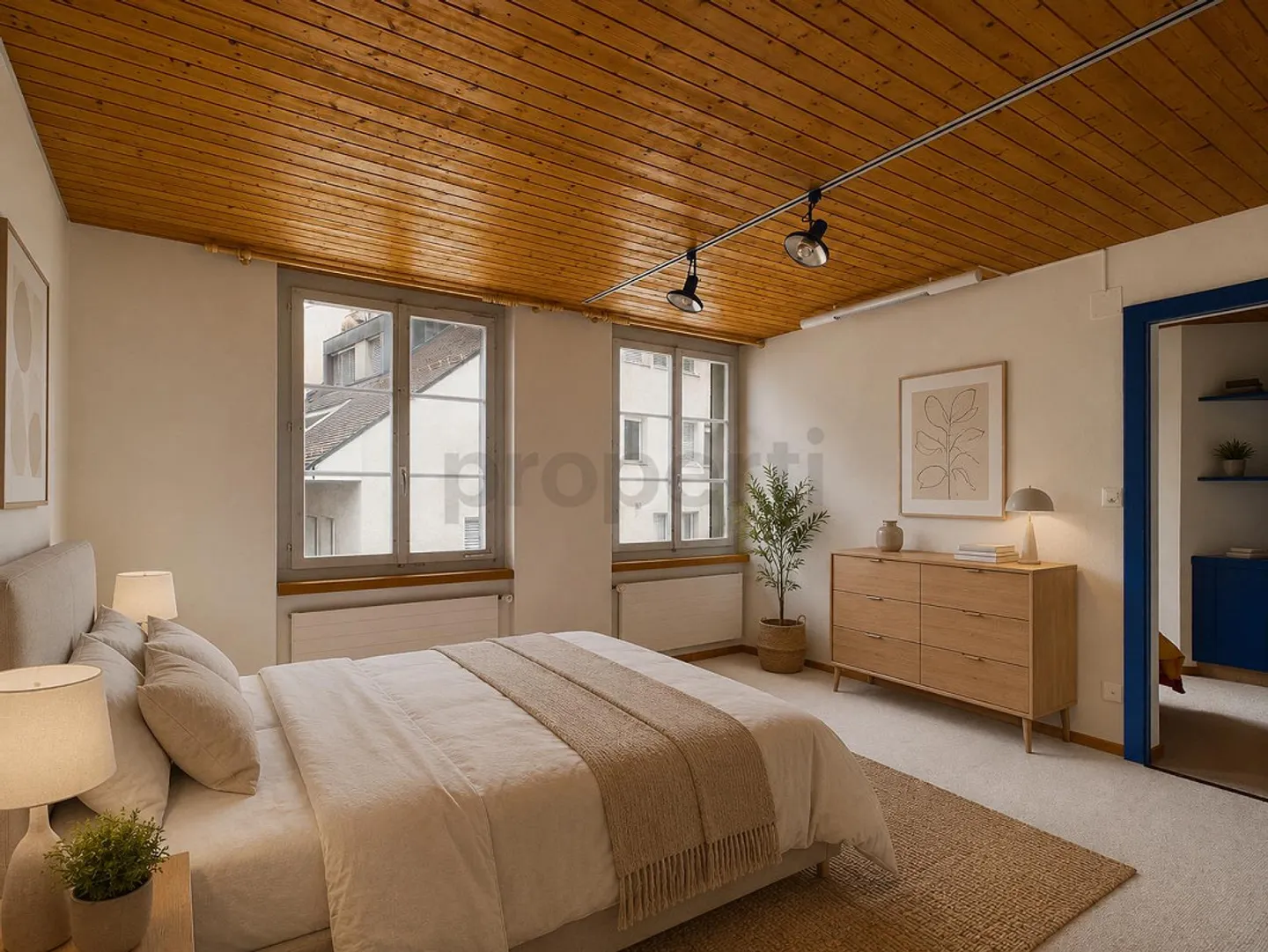 Maisonette spacieuse de 5,5 pièces avec balcon et 2 salles de bains à B... - Photo 4 sur 13