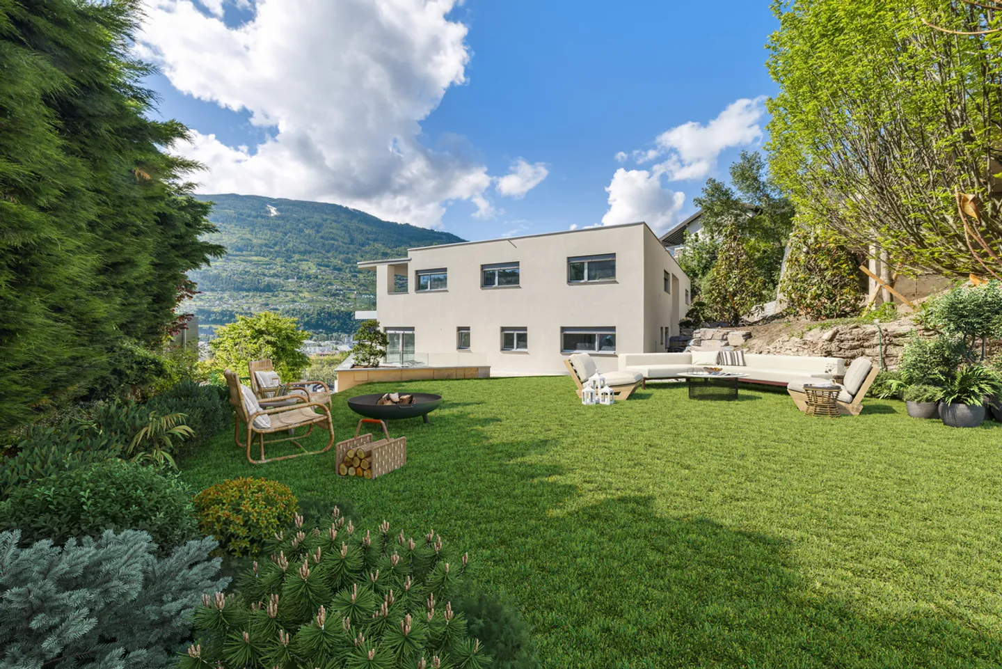 Gravelone - Wunderschöne 5,5-Zimmer-Wohnung mit herrlichem Blick - Foto 4 von 6