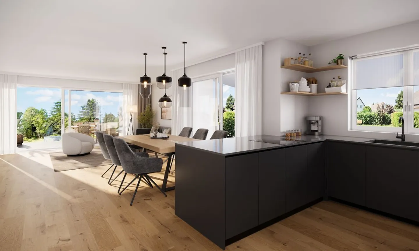 YOUR NEW HOME IN BÜTTIKON? MODERN, CLOSE TO NATURE & FAMILY-FRIENDLY - Photo 2 of 7