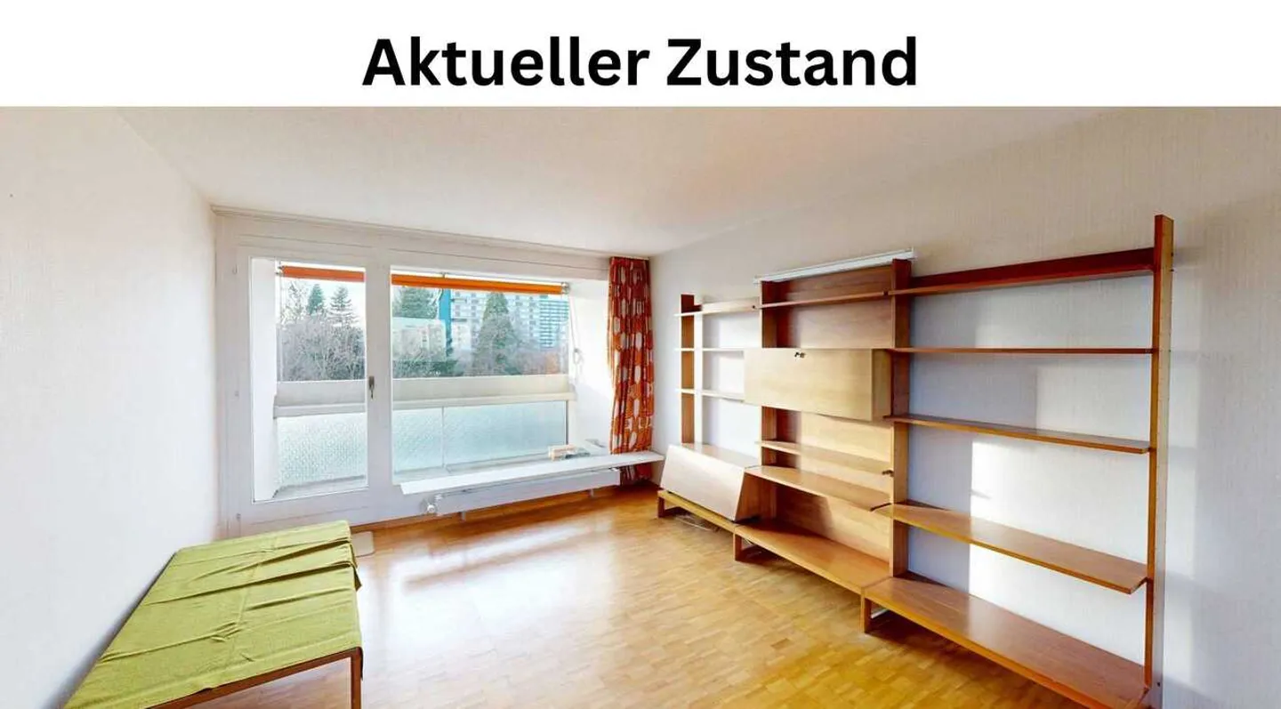 5.5-room apartment with 2 balconies, centrally located in Bern-Bümpliz - Photo 6 of 12
