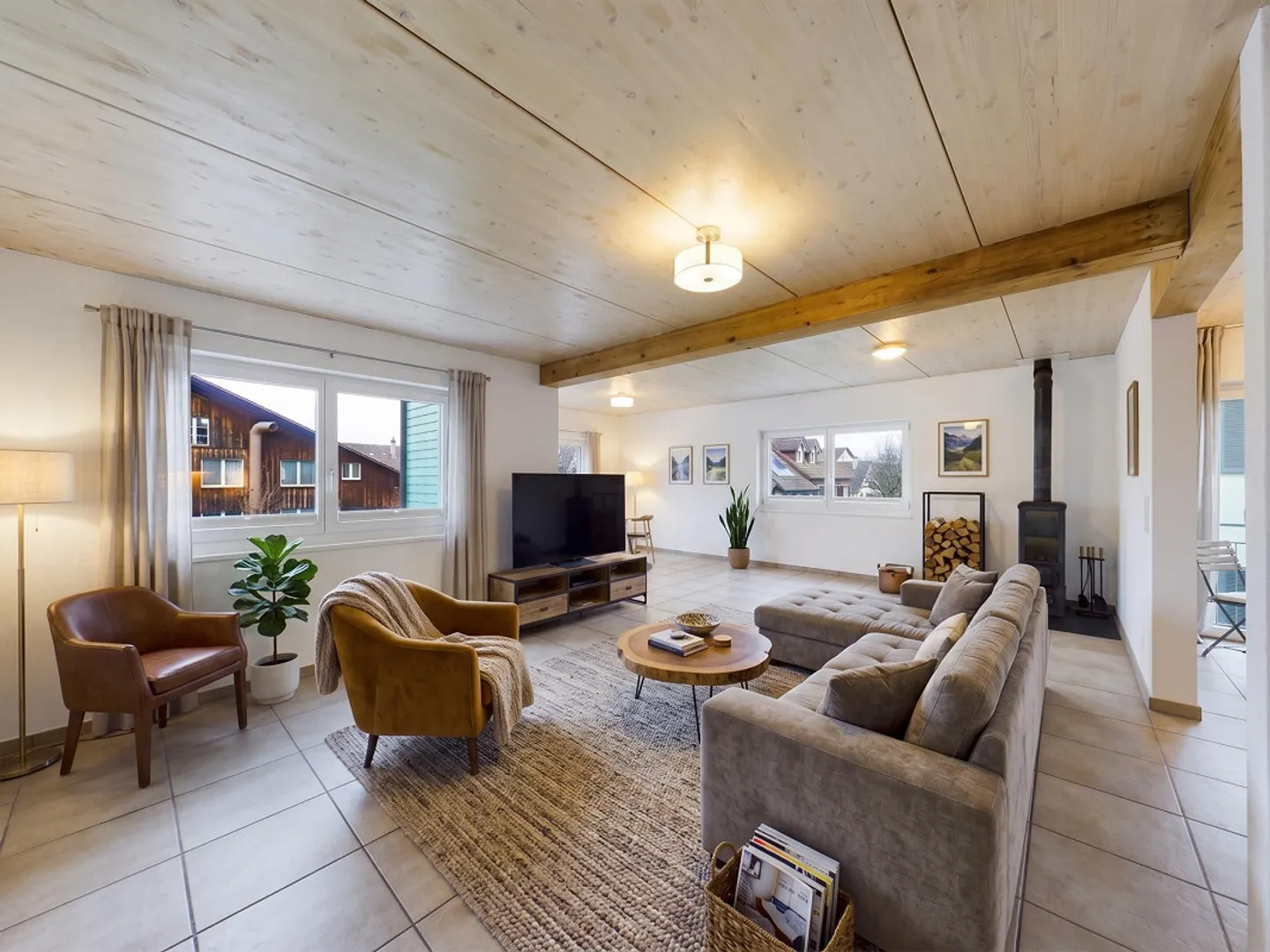 Moderne Maisonette in Feuerthalen - Foto 1 von 14