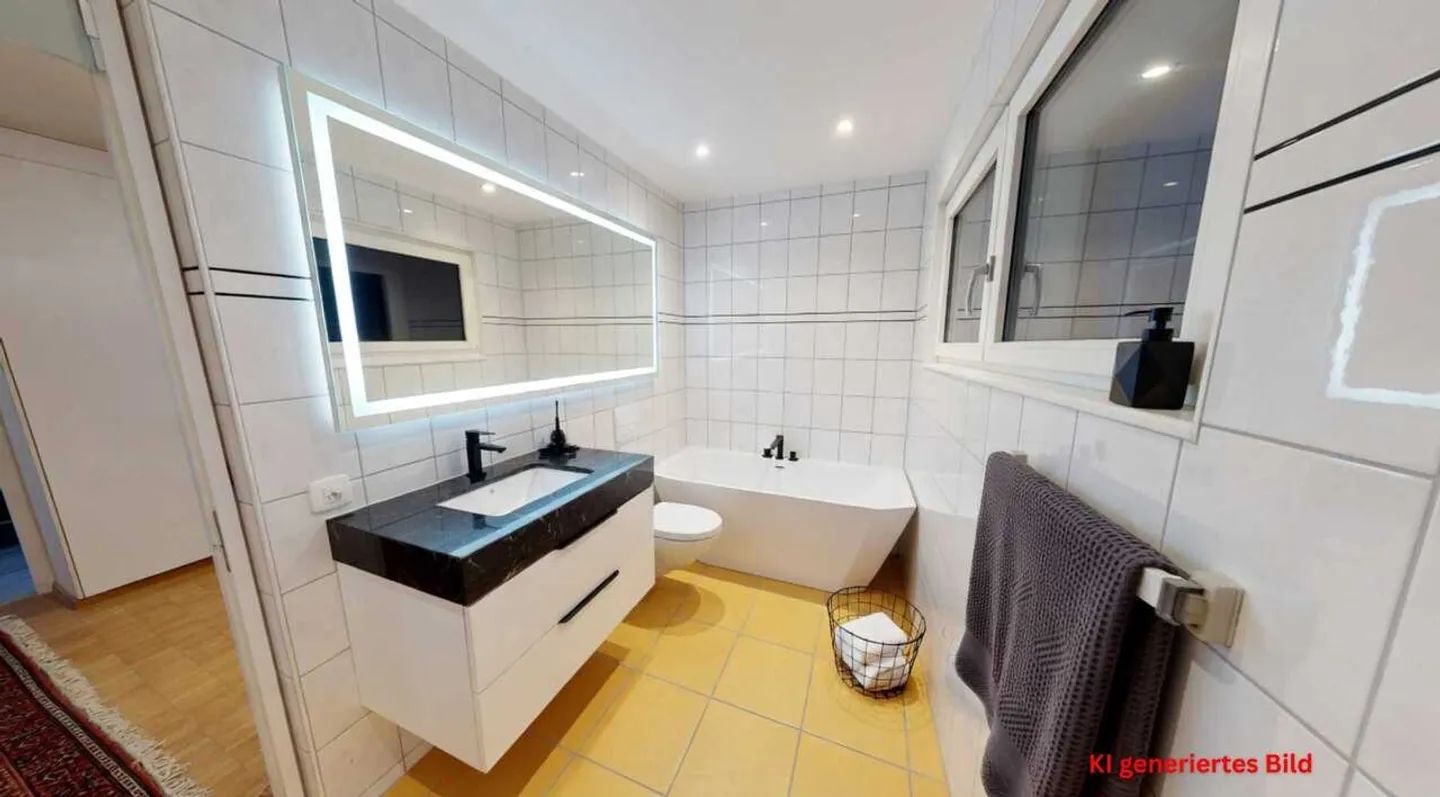 5.5-room apartment with 2 balconies, centrally located in Bern-Bümpliz - Photo 5 of 12