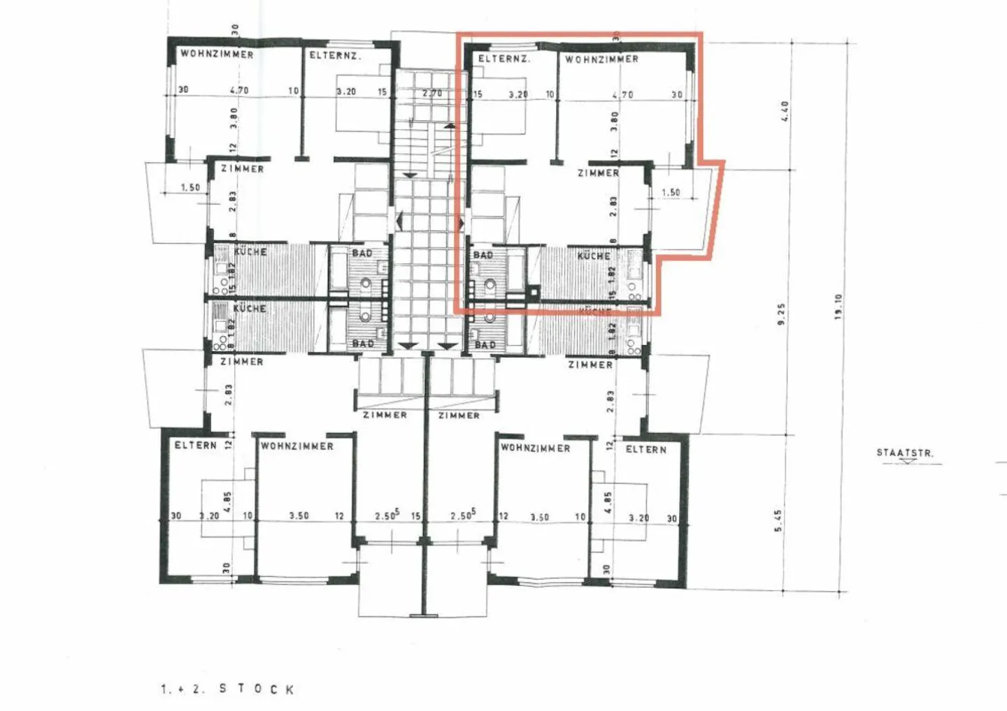 Spacious 2 ½-room apartment near the center - Photo 13 of 13