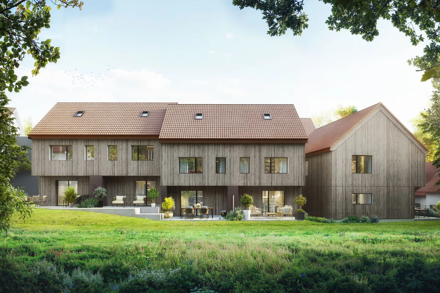 Più di un condominio: 5 stanze, giardino privato, terreno proprio - Foto 5 di 5