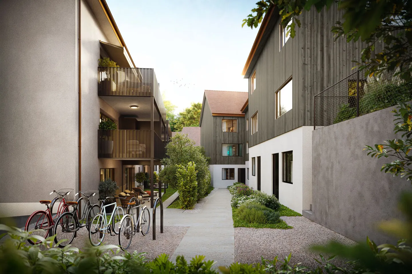 Più di un condominio: 5 stanze, giardino privato, terreno proprio - Foto 4 di 5