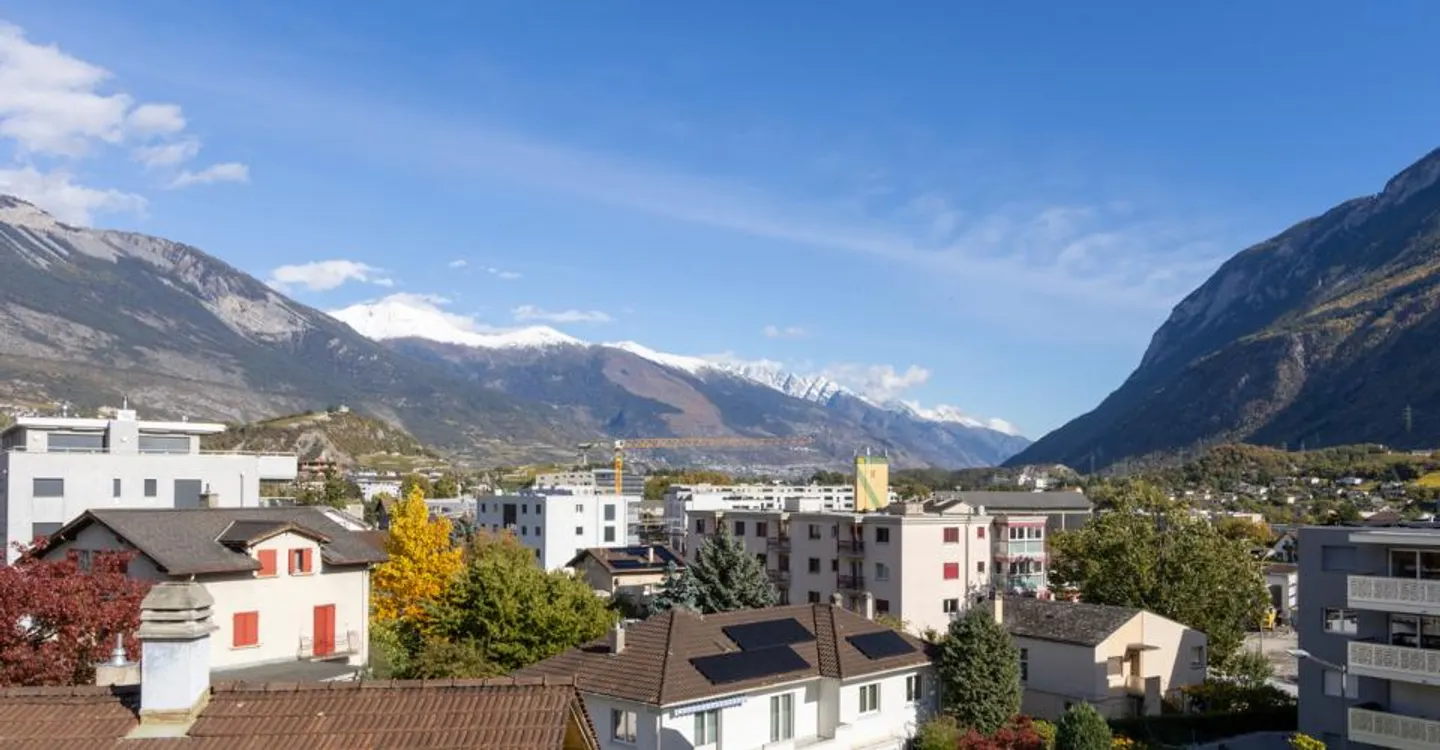 Charmante Wohnung in Sierre - Foto 1 von 10