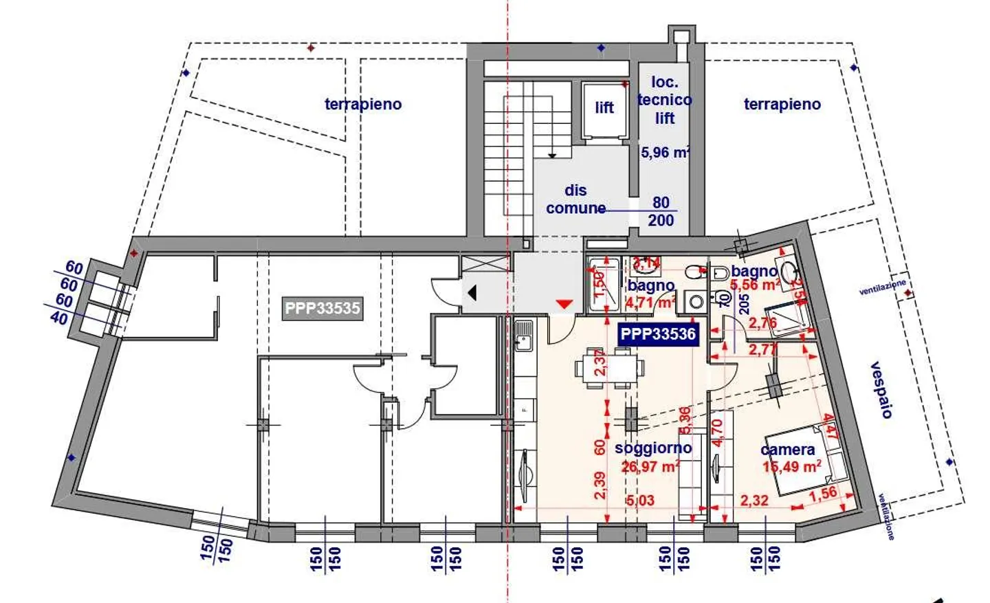 Renovated 2.5 room apartment in Lugano city center - Photo 2 of 3