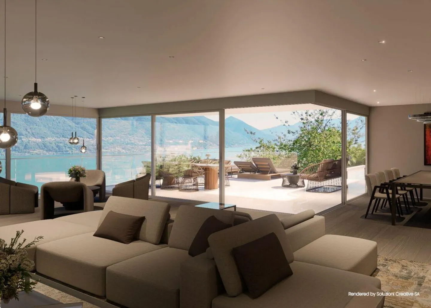 Villa da sogno in posizione unica con imprendibile vista lago, wellness e piscina - Foto 4 di 18