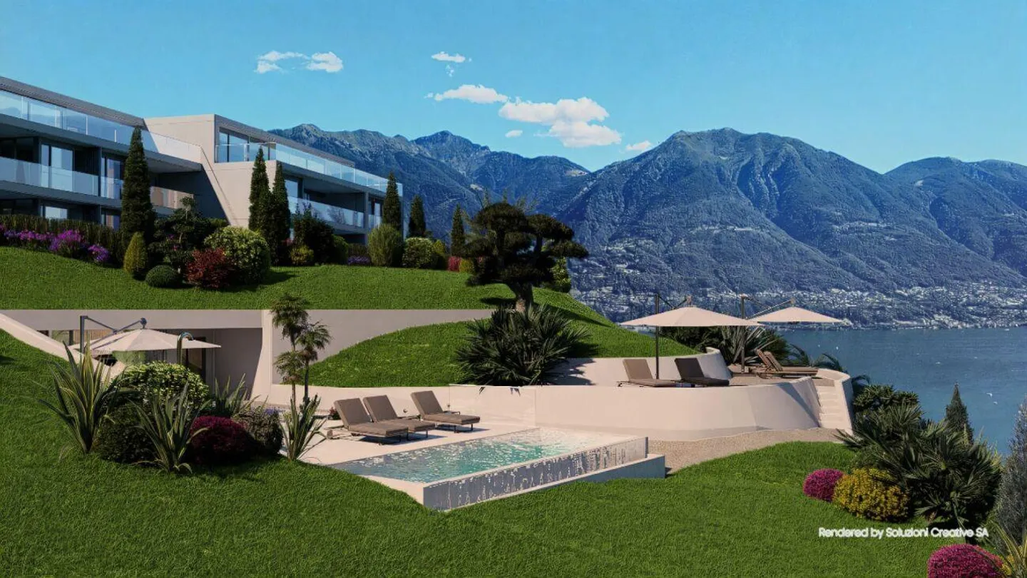 Villa da sogno in posizione unica con imprendibile vista lago, wellness e piscina - Foto 14 di 18