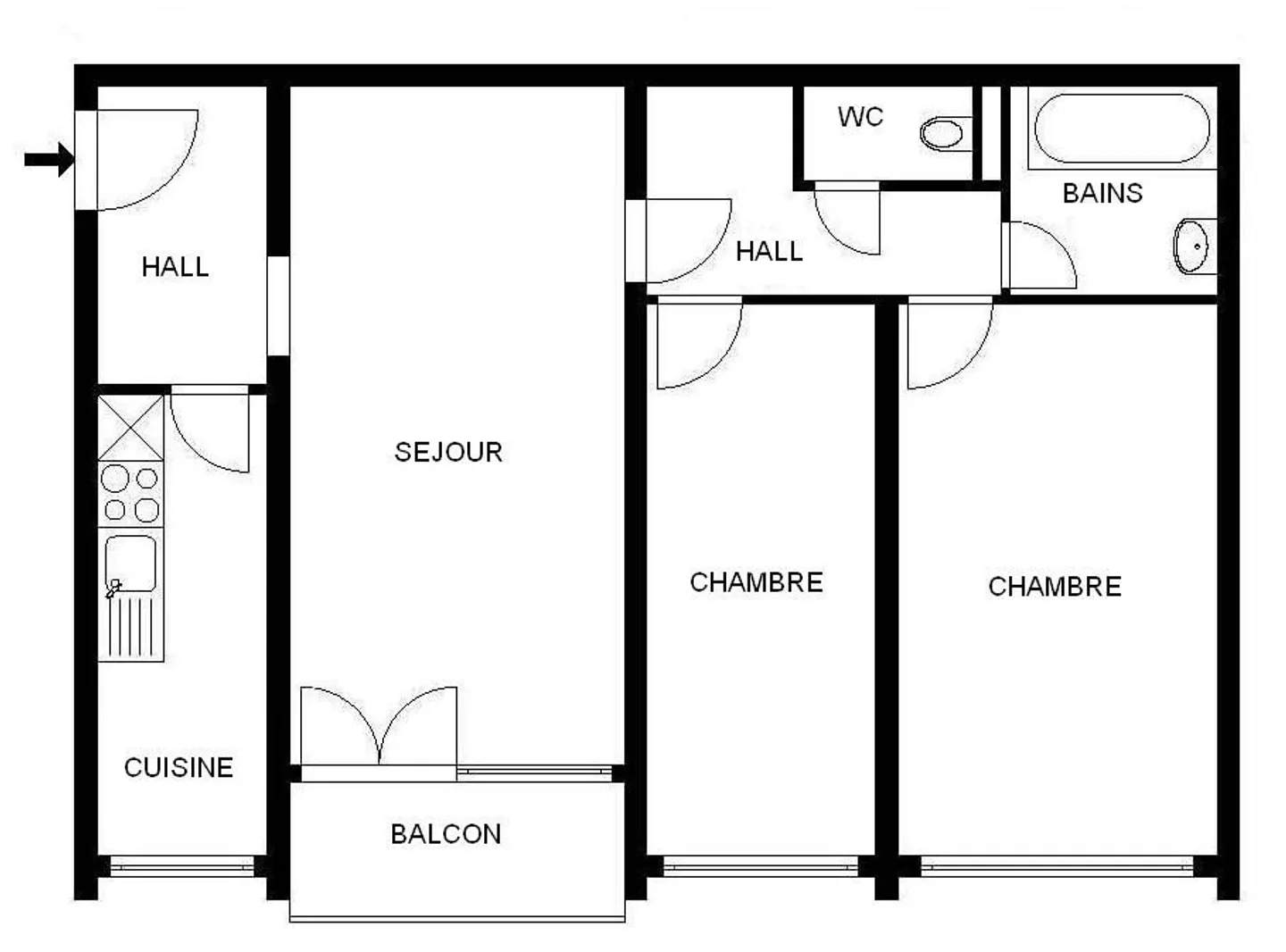 4-Zimmer-Wohnung, 1219 Châtelaine - Foto 2 von 7