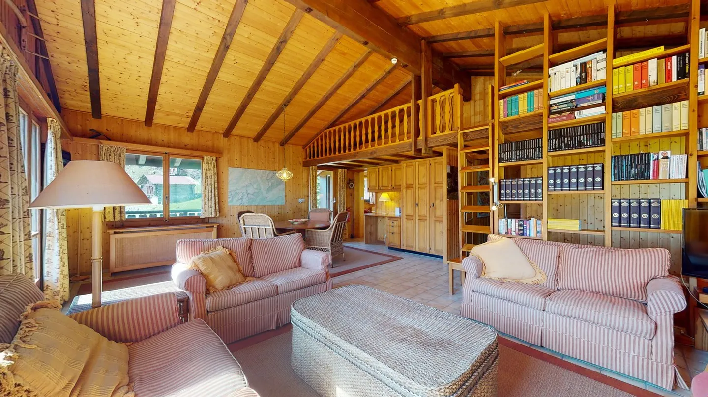 Zu der Saison - Prächtiges Chalet, umgeben von Grün, in Les Marécottes - Foto 8 von 17