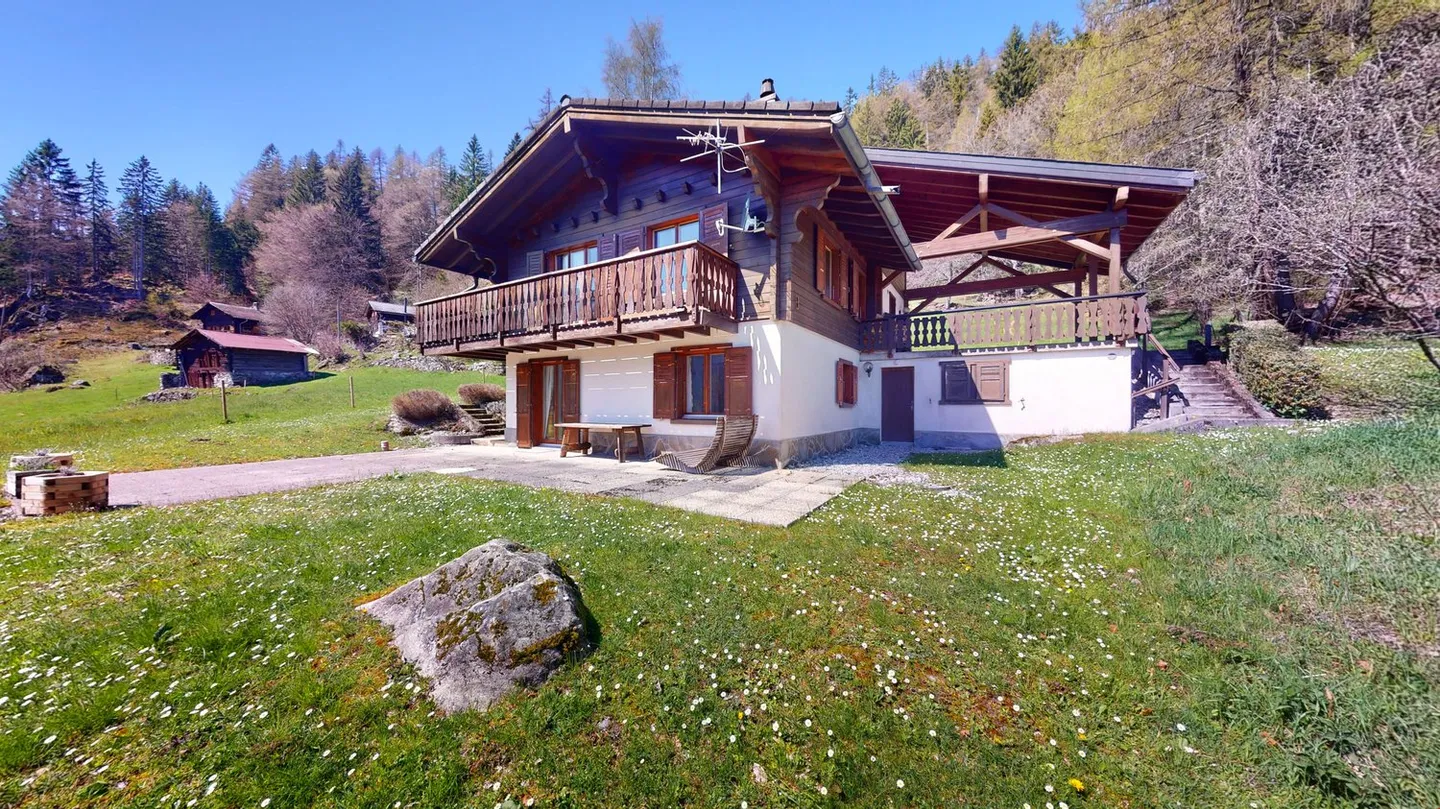 Zu der Saison - Prächtiges Chalet, umgeben von Grün, in Les Marécottes - Foto 17 von 17