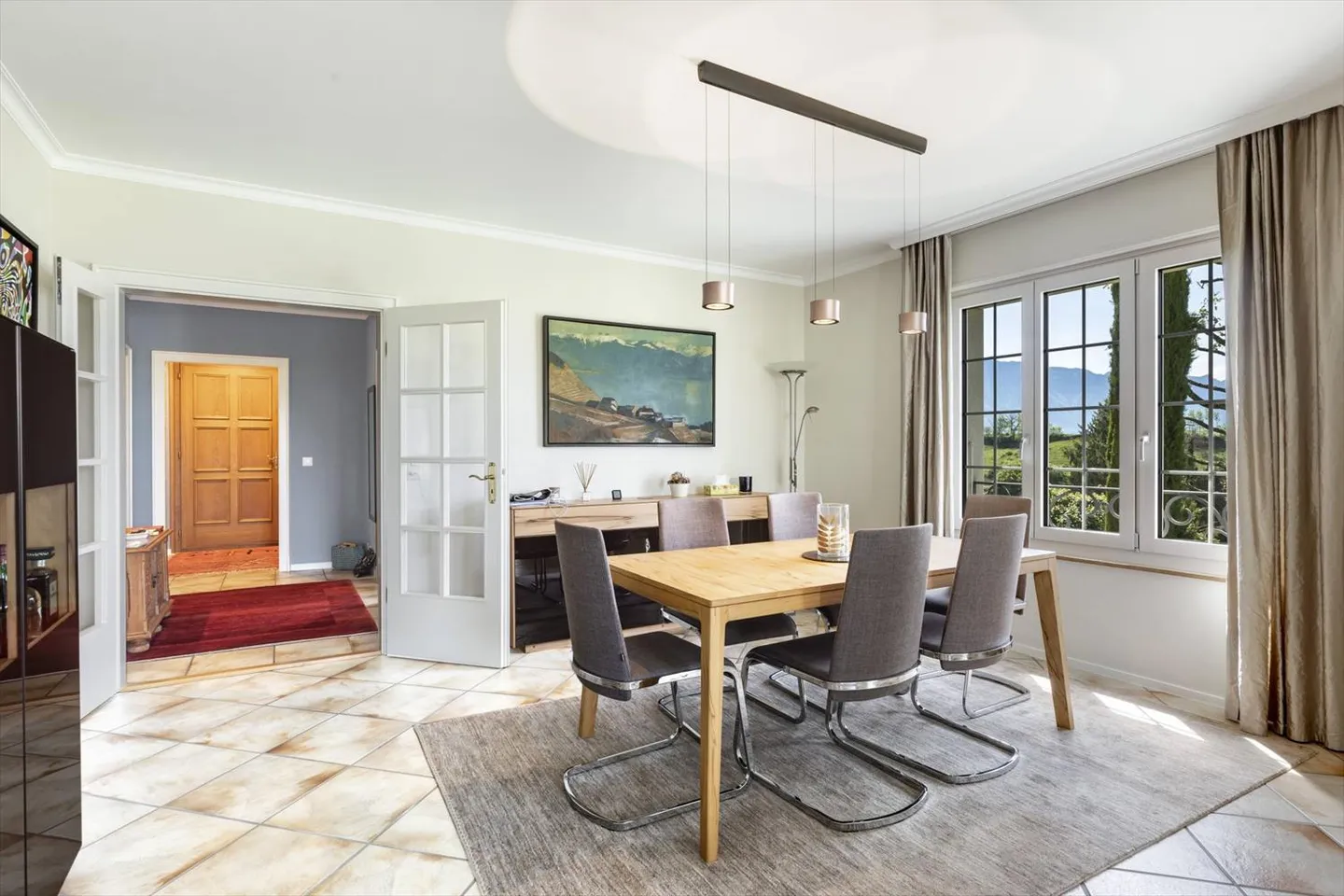 Superbe villa individuelle avec magnifique vue sur le lac et les Alpes ! - Photo 4 sur 13