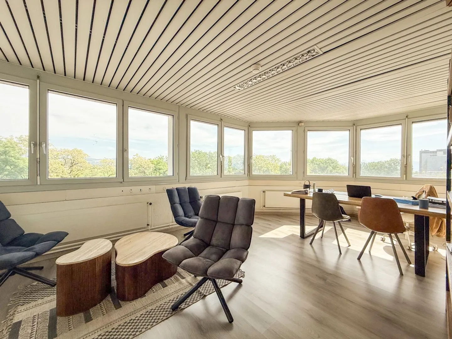 3 first rents offered - Office in Nyon - Terrace - Lake view - Photo 4 of 5