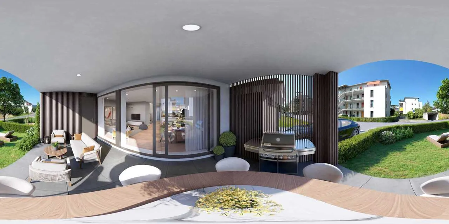 Architettura moderna incontra sostenibilità ad Aarau Rohr! – Casa bifamiliare di 5,5 locali con giardino e impianto fotovoltaico! - Foto 10 di 13