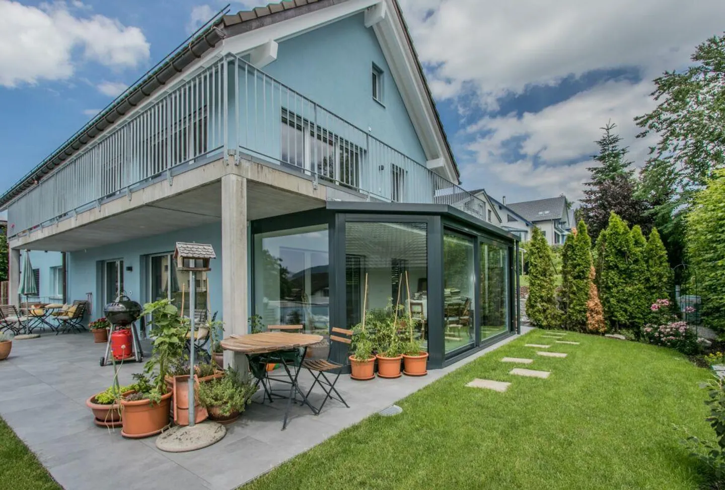 Moderno appartamento giardino maisonette in una posizione panoramica - Foto 2 di 12