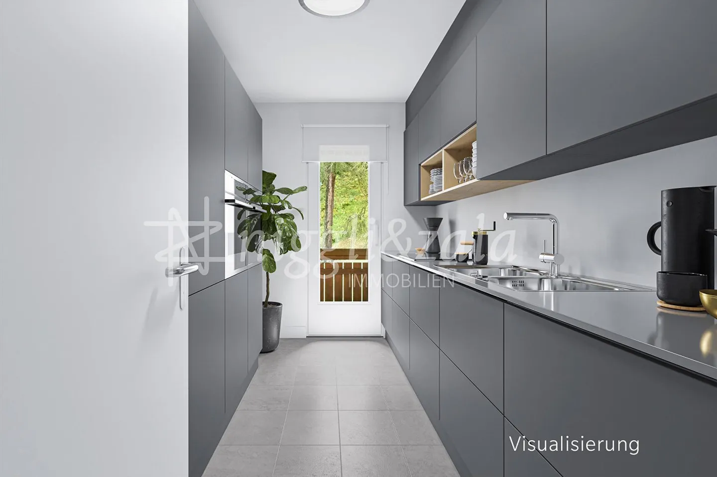 Gut konzipierte 3.5-Zimmerwohnung an zentrumsnaher Lage - Foto 4 von 6