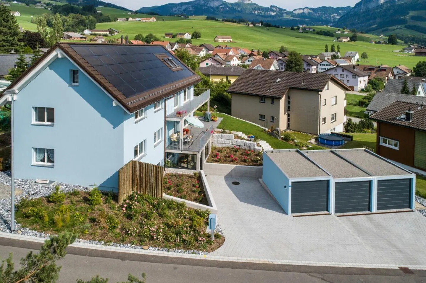 Moderno appartamento giardino maisonette in una posizione panoramica - Foto 5 di 12