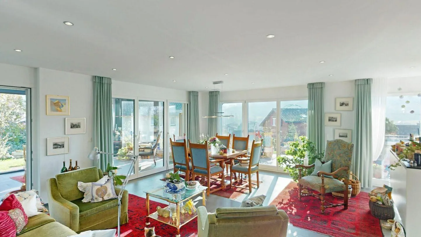 Moderno appartamento giardino maisonette in una posizione panoramica - Foto 9 di 12