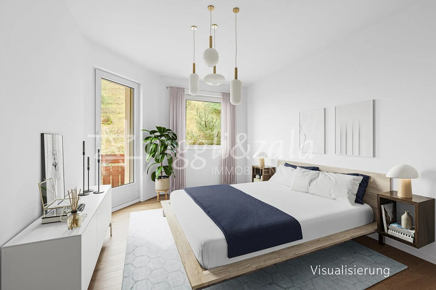 Gut konzipierte 3.5-Zimmerwohnung an zentrumsnaher Lage - Foto 5 von 6