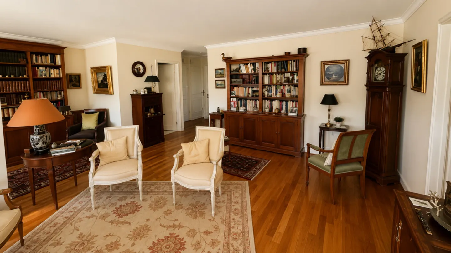 Stunning 3.5-room penthouse apartment with terrace, private rooftop, and partial lake view - Directly at the gates of Geneva - Photo 8 of 27