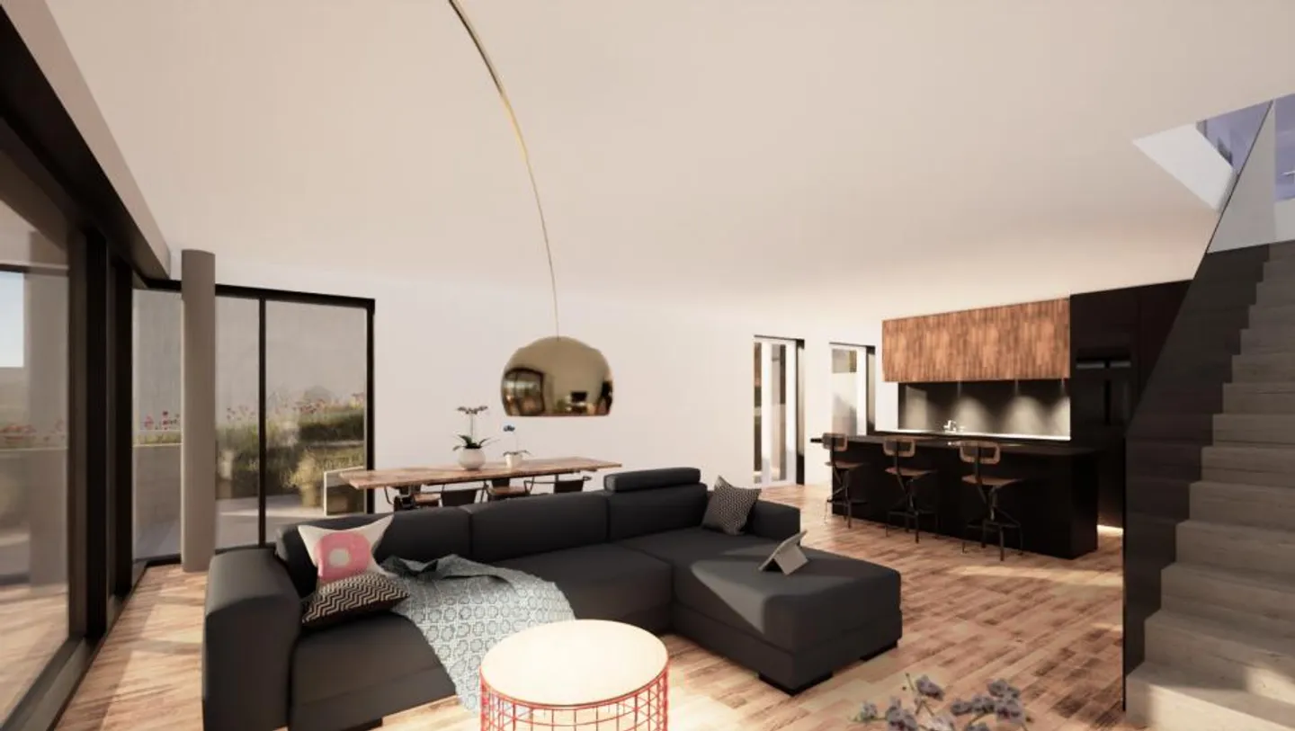 160 m² de surface habitable, terrain privé de 421 m² et terrasse de 43 m² - Photo 5 sur 5