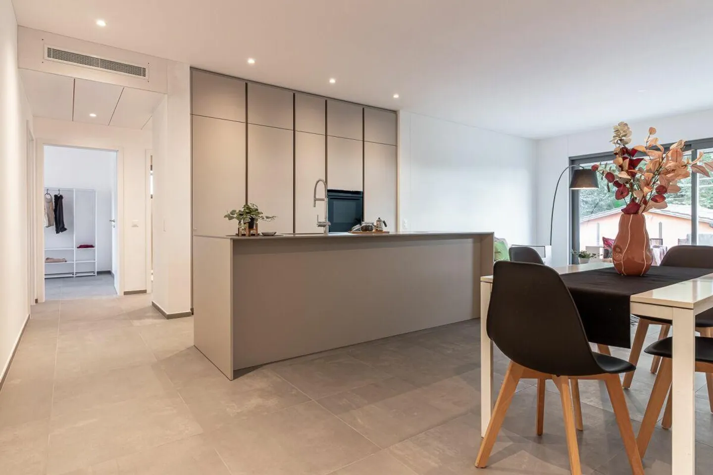 PREGASSONA · APPARTAMENTO LUMINOSO DI 4½ LOCALI CON TERRAZZA E FINITURE DI ALTA QUALITÀ · OPZIONE AFFITTO-ACQUISTO - Foto 5 di 19