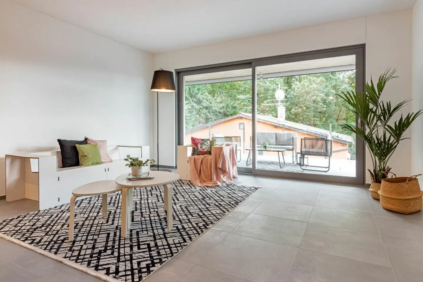 PREGASSONA · APPARTAMENTO LUMINOSO DI 4½ LOCALI CON TERRAZZA E FINITURE DI ALTA QUALITÀ · OPZIONE AFFITTO-ACQUISTO - Foto 8 di 19