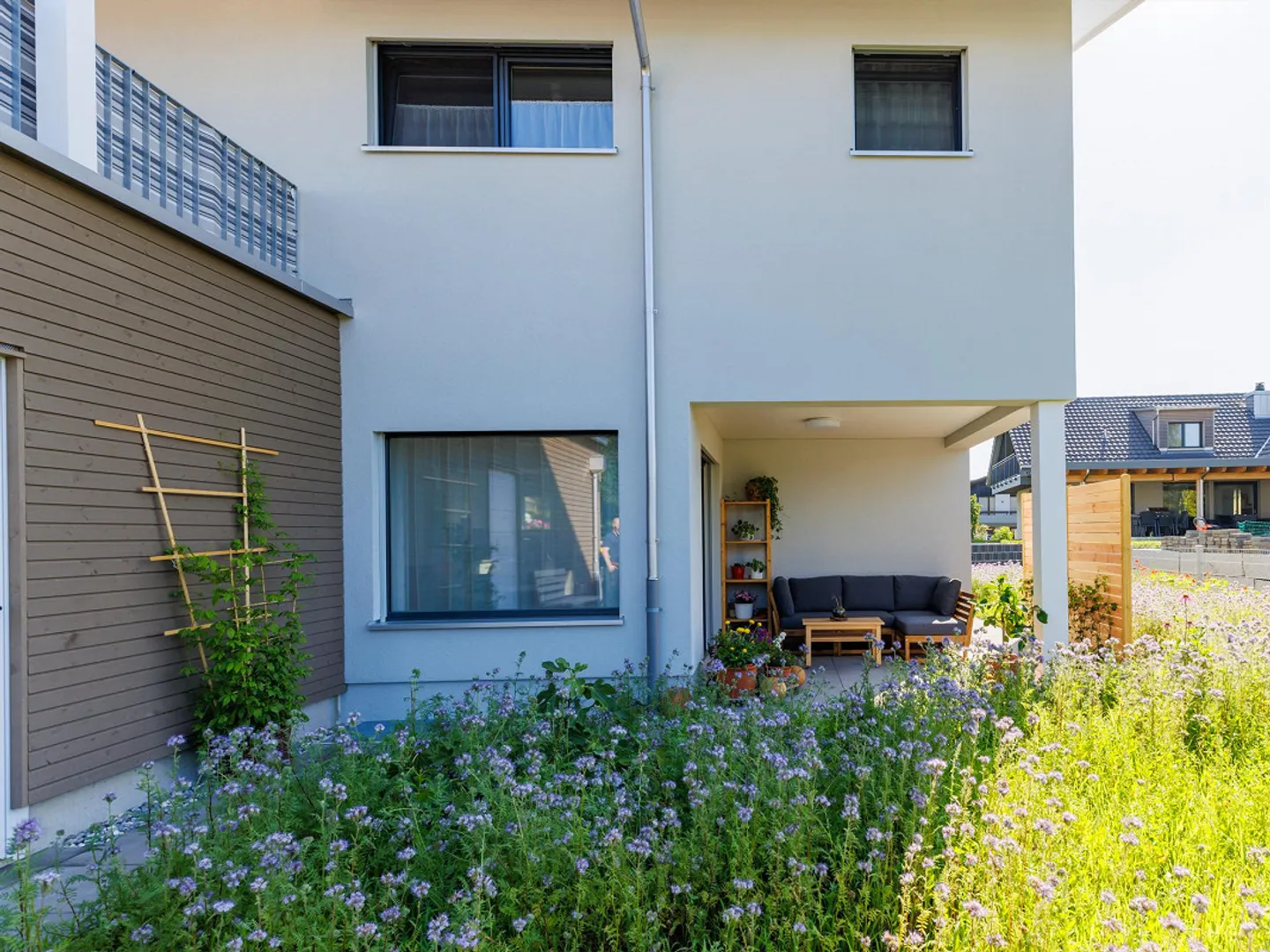 Appartement en terrasse neuf exclusif avec grand jardin, situé au centre - Photo 12 sur 14