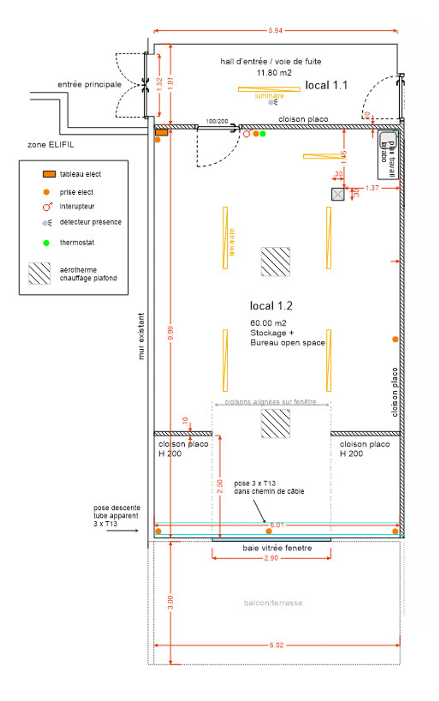 Bureau / Entrepôt industriel - Photo 2 sur 2