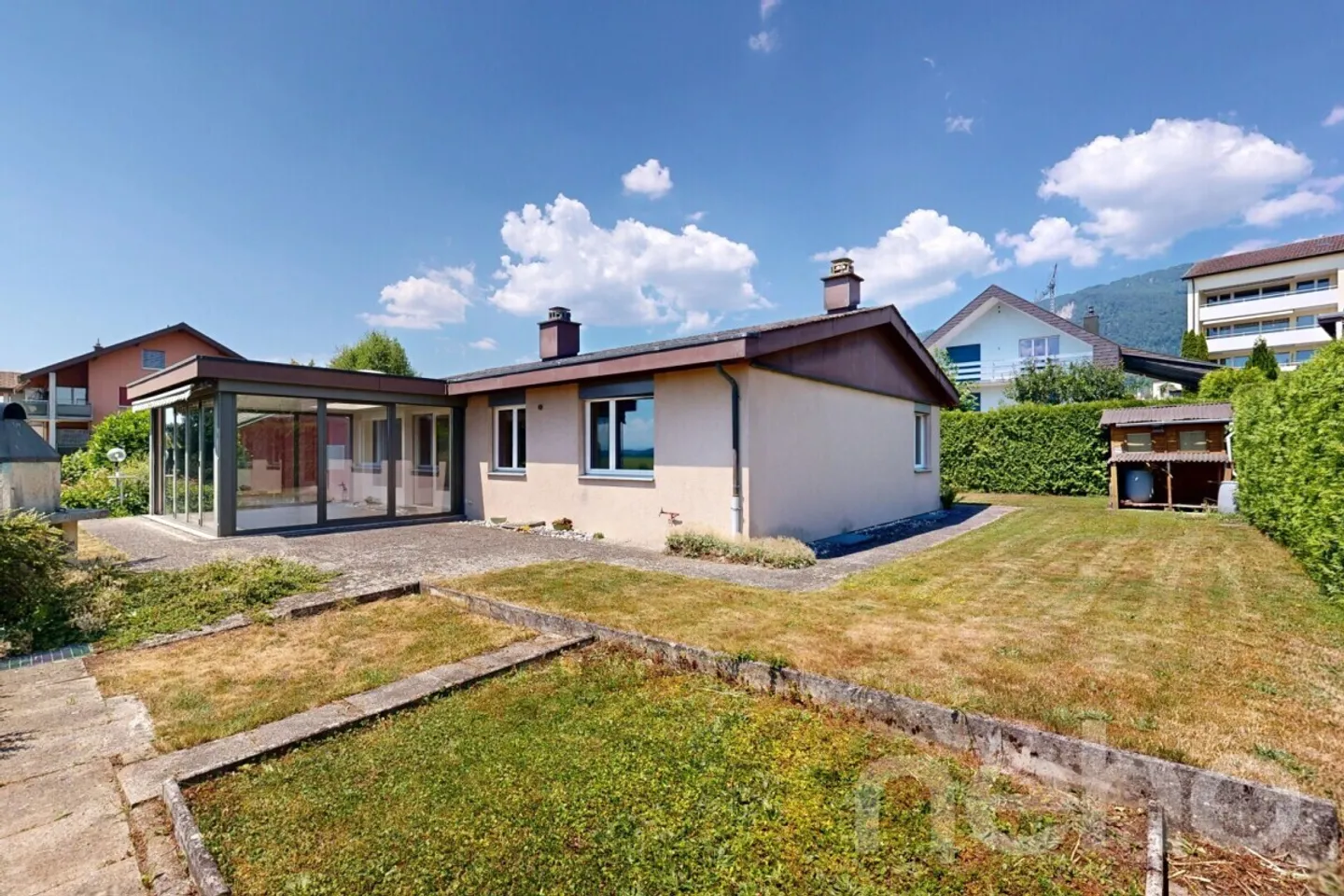Vivere al confine del campo - Casa di 5,5 stanze nella tranquilla Oberbipp - Foto 1 di 12