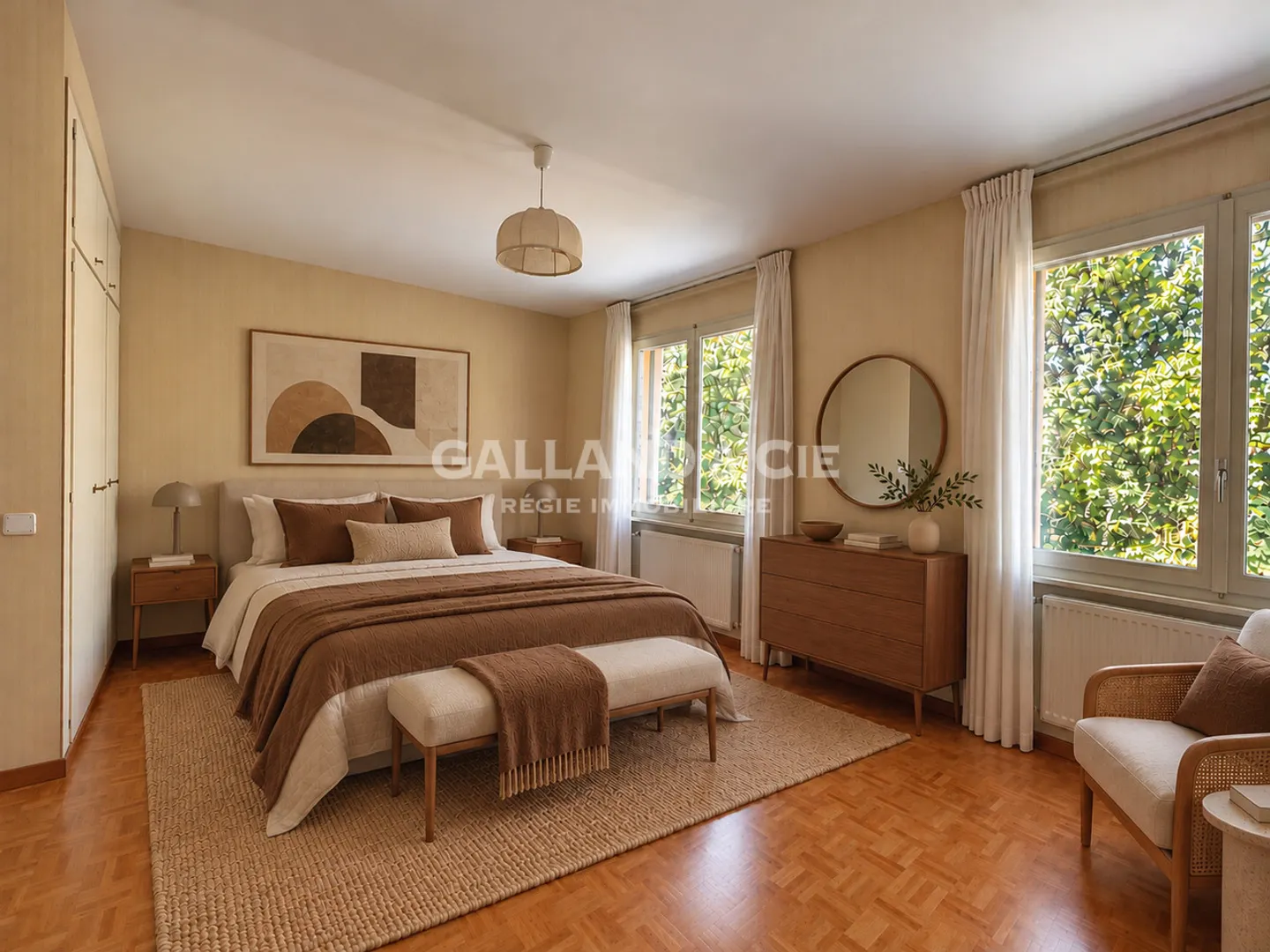Spazioso appartamento 3.5 locali con vista - ~ 130 m² - Quartiere Mousquines-Verdeil - Foto 6 di 8