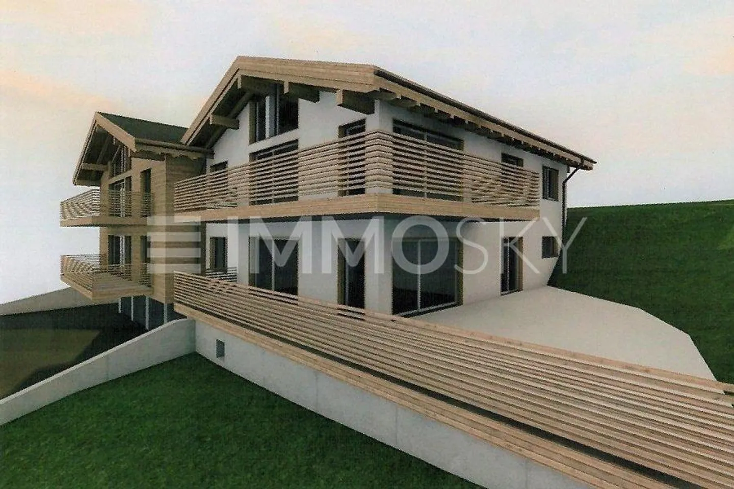 4.5 rooms with terrace and view (No. 11a) - Photo 5 of 5