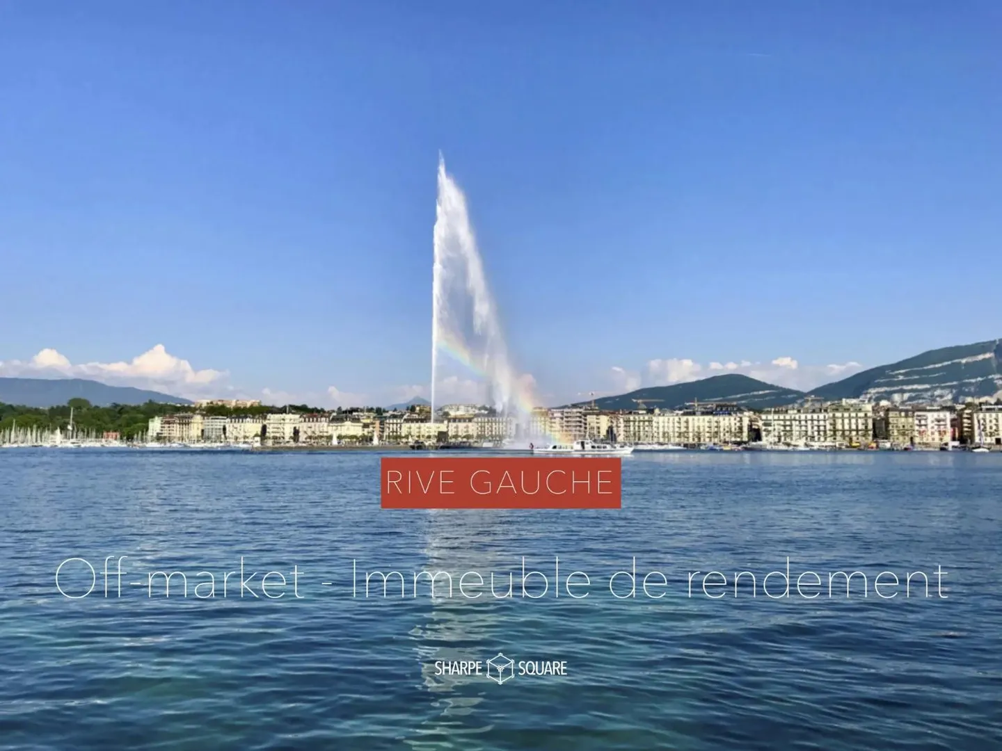 Bien d'investissement à Genève - Photo 1 sur 1
