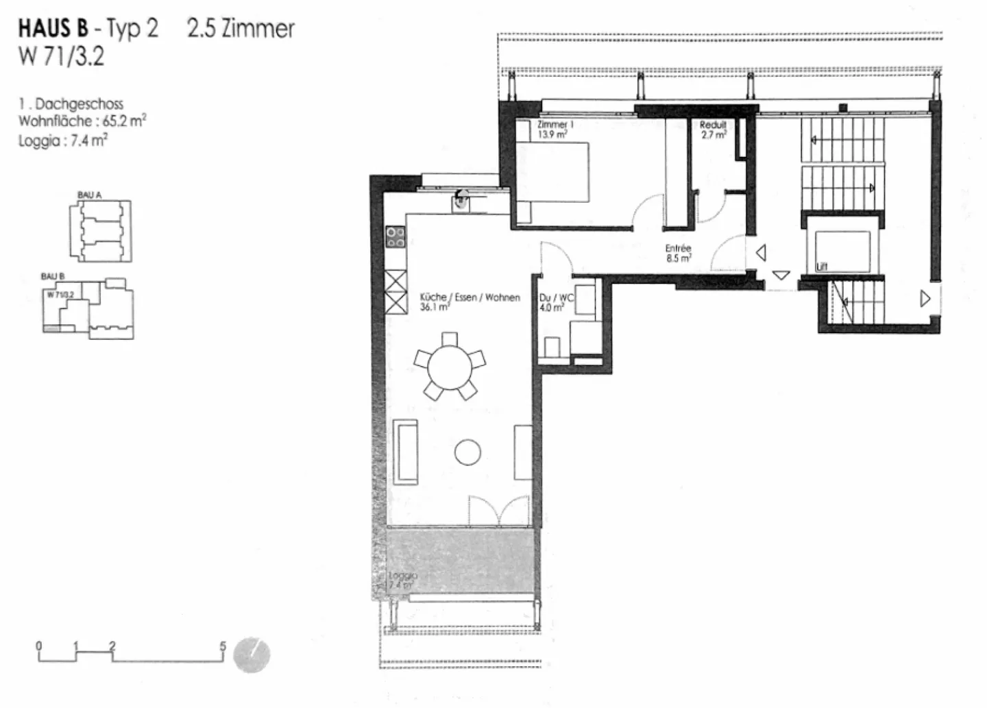 Stilvolles Loft mit Loggia in Pratteln - Foto 5 von 9