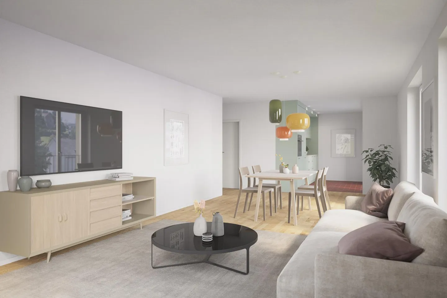 2.5 Room New Apartment in Park-like Surroundings - Photo 2 of 2