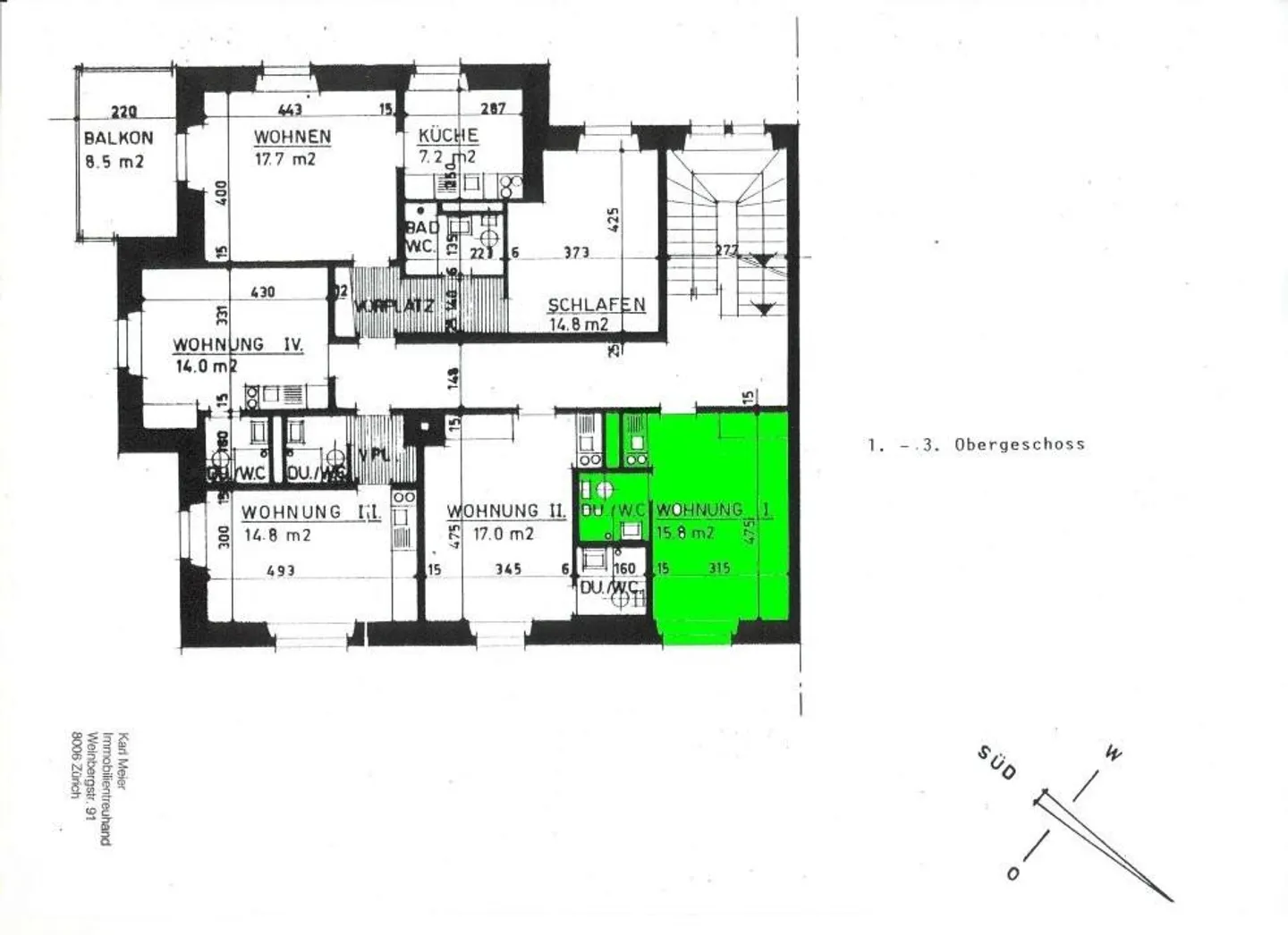 Appartement central 1.0 pièce à louer à Zurich - Photo 6 sur 6