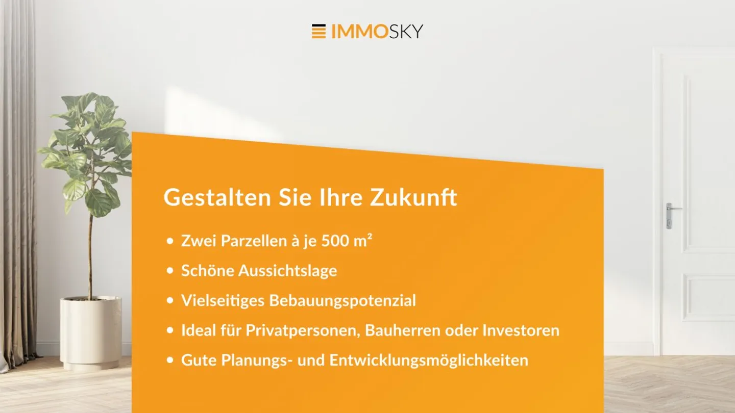 Geräumiges Grundstück zur Entwicklung - Foto 1 von 2