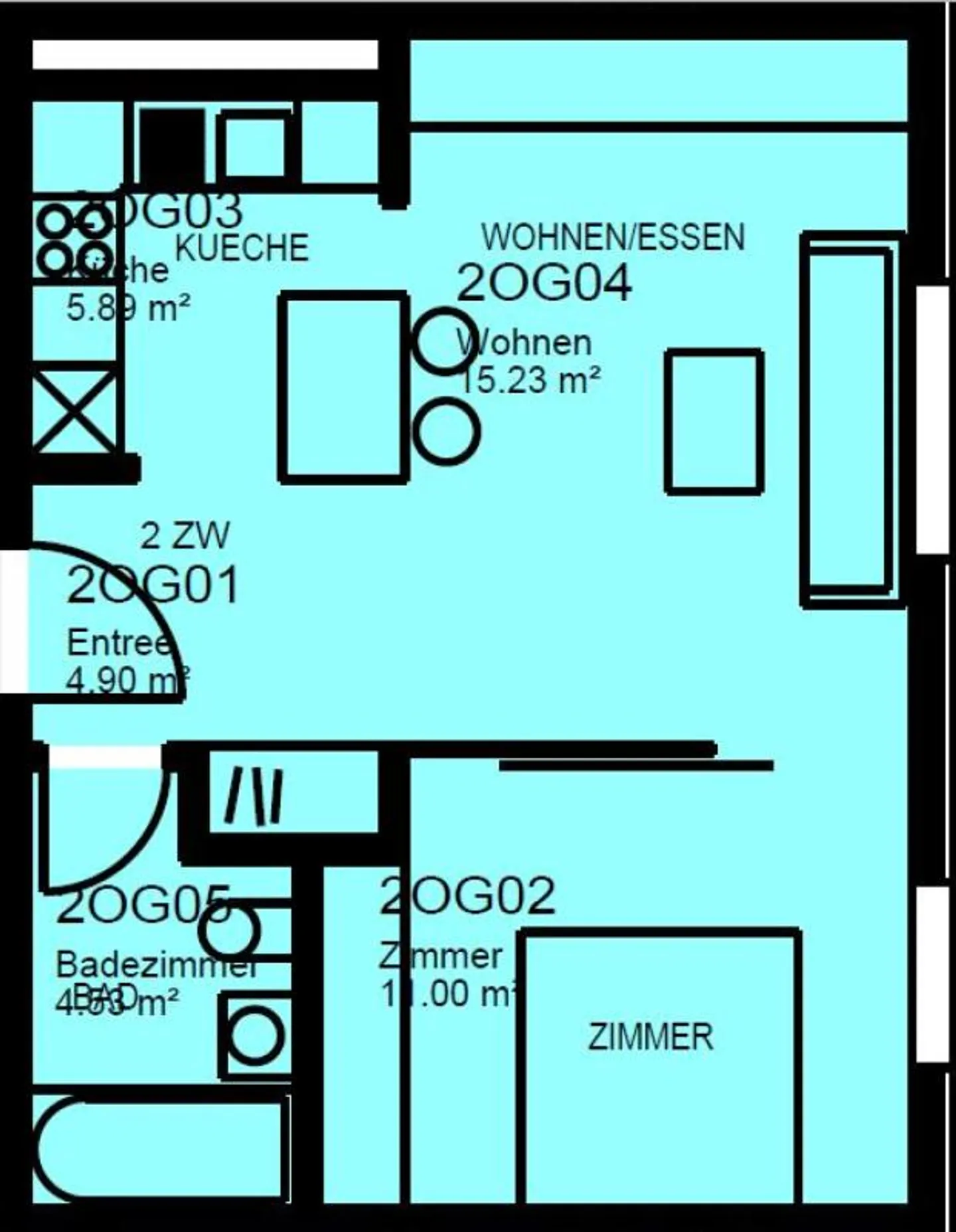 Appartamento 2 locali attraente - Foto 5 di 5