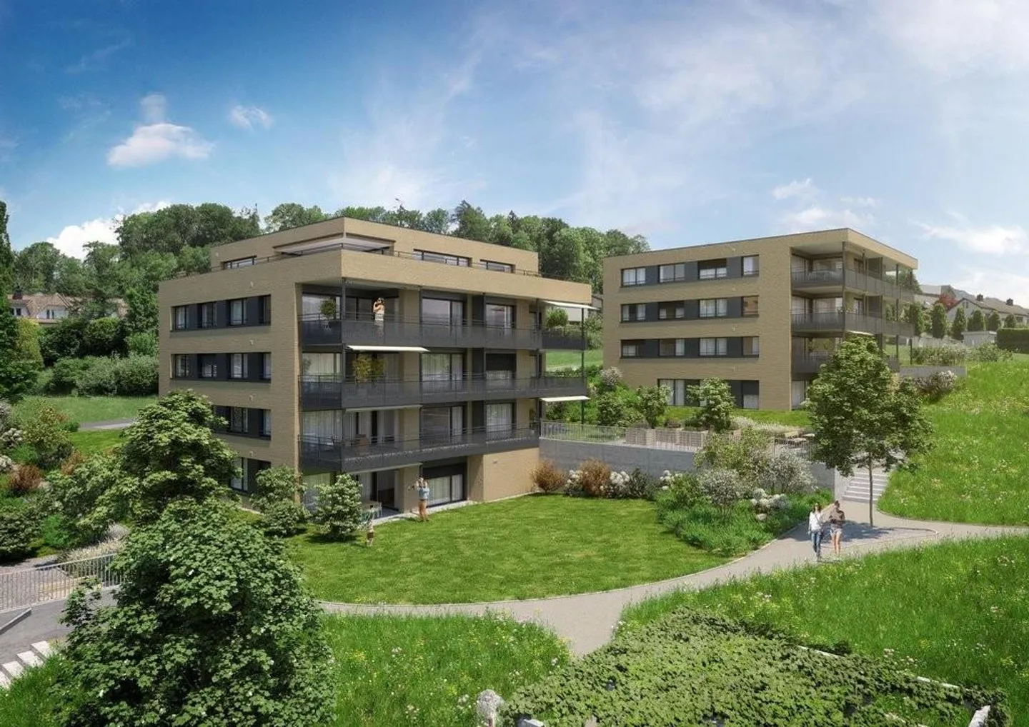 Modern apartment in Ahornpark - Photo 1 of 6