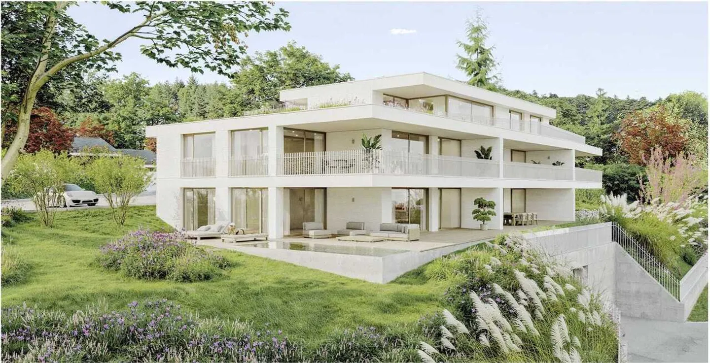 Appartement de jardin 4.5 pièces avec grande terrasse à Reinach AG - Photo 2 sur 6