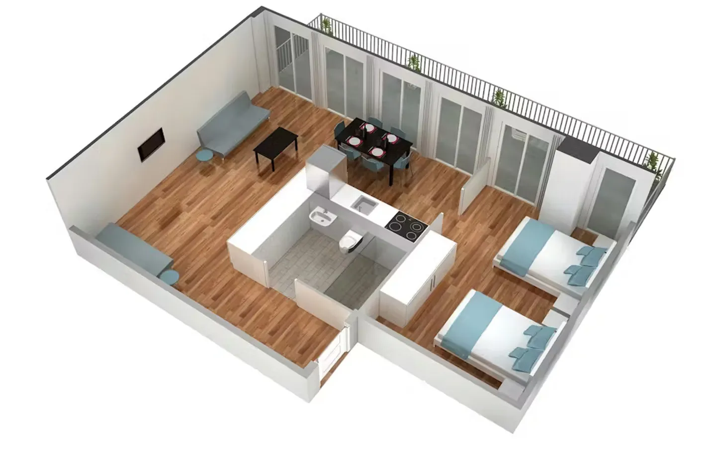 Charmante Wohnung in Basel - Foto 3 von 10