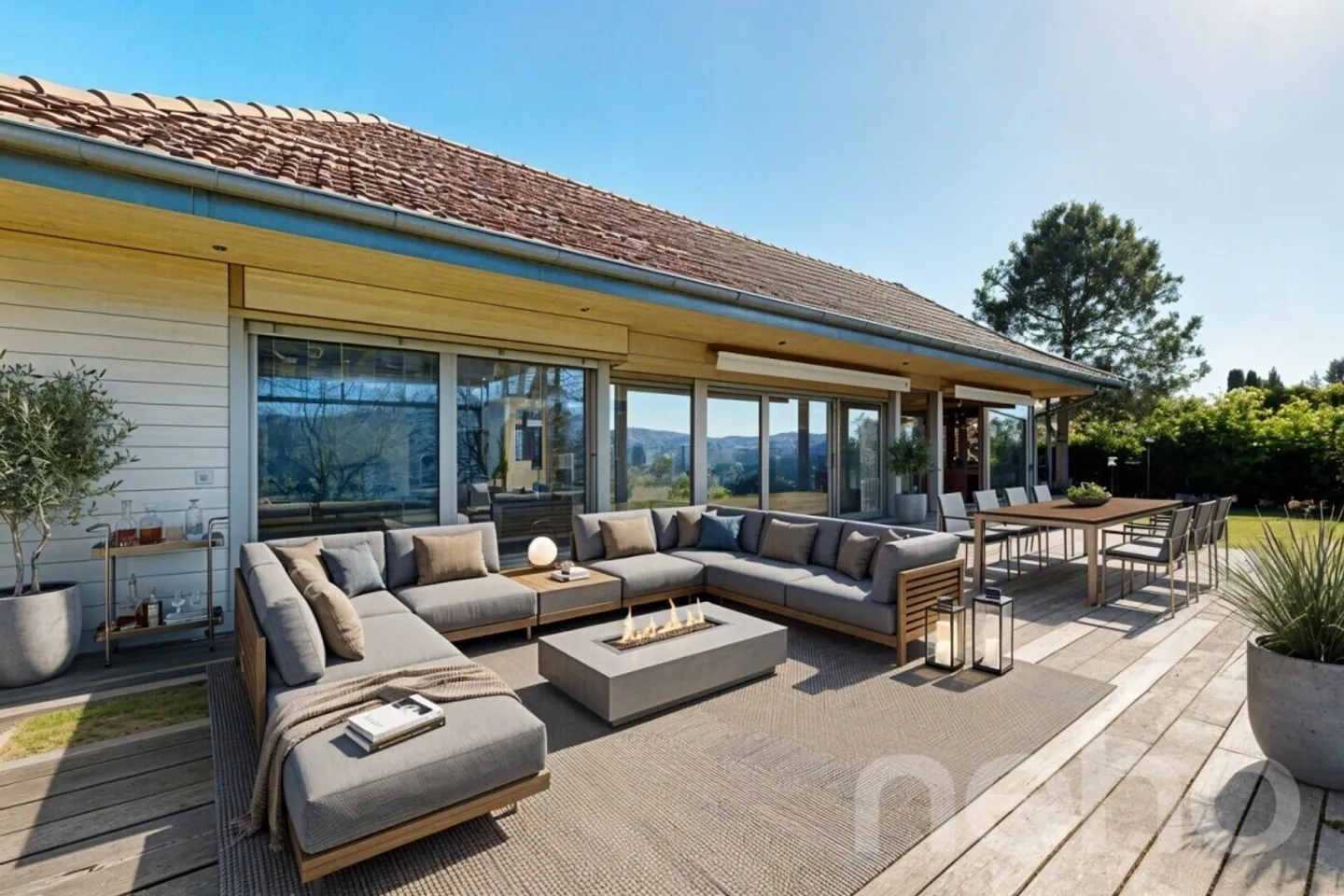 Villa d'Exception avec Vue Panoramique sur le Lac - Photo 4 sur 12